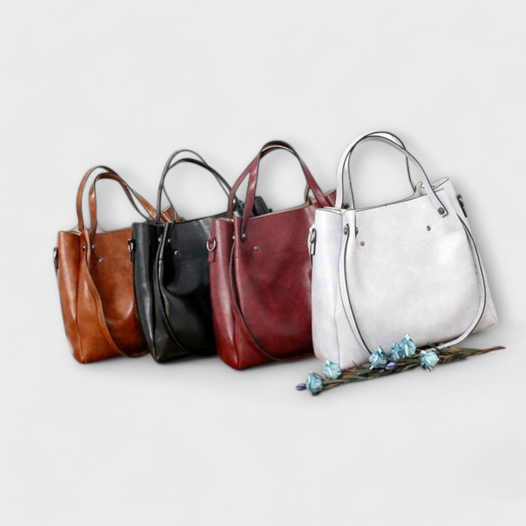 Olivia - 4-Piece Vintage Bag Set