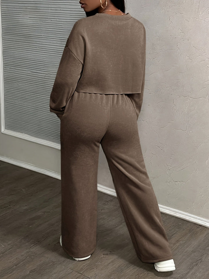 Callindra - Stylish Casual Two Piece Set