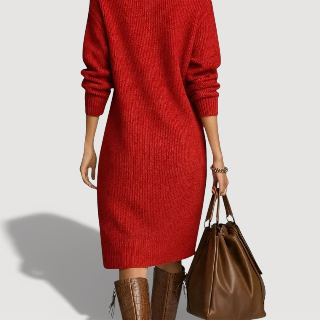 ALESSIA – COSY KNIT DRESS