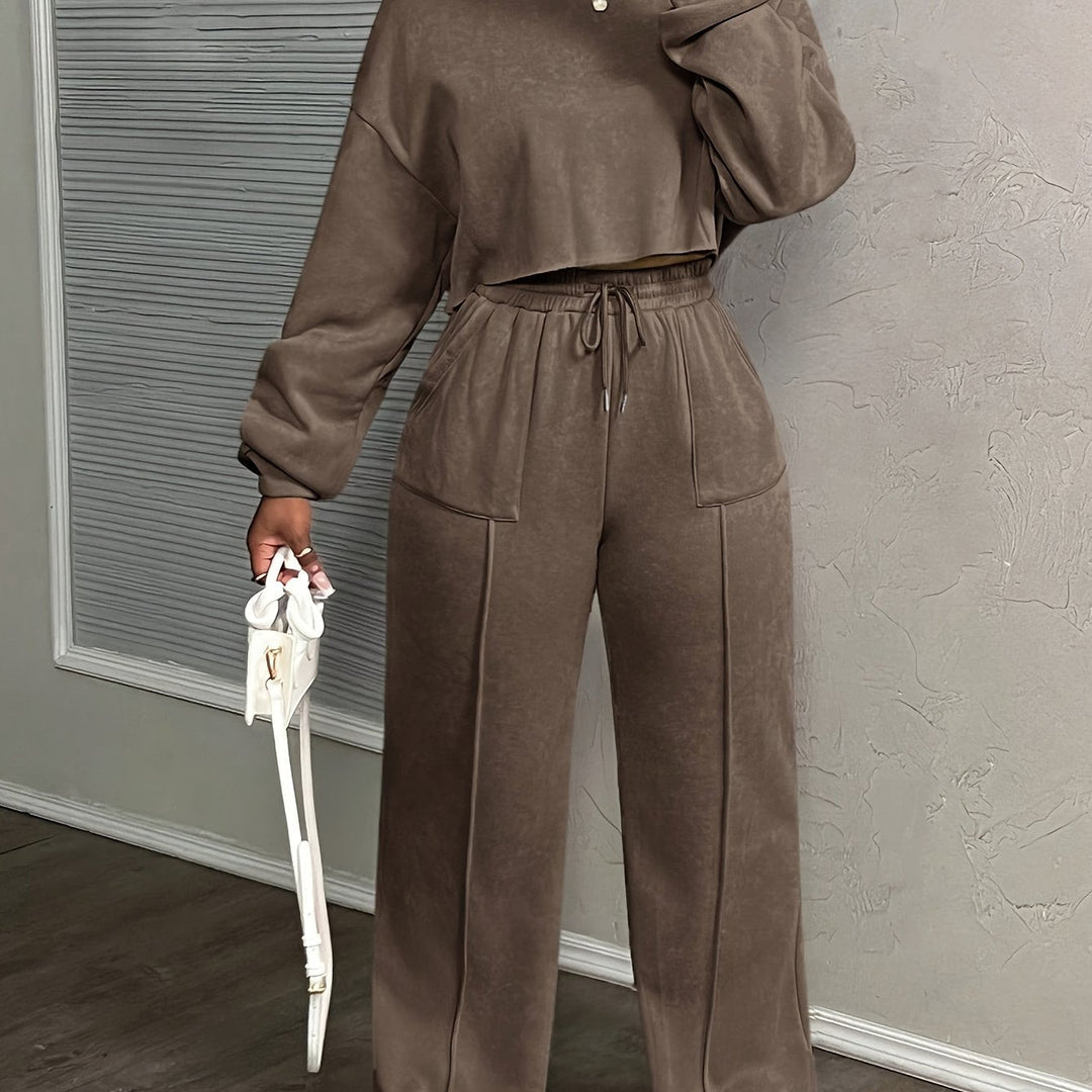 Callindra - Stylish Casual Two Piece Set