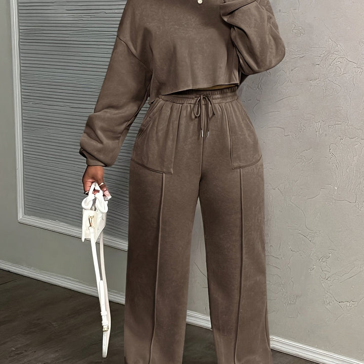 Callindra - Stylish Casual Two Piece Set