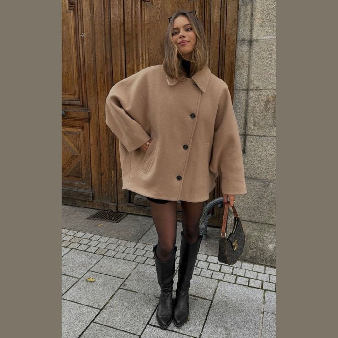 Rosalind | Oversized Wool Coat