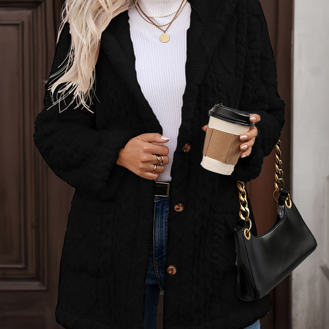 Clara™ | Elegant Plush All-Season Coat