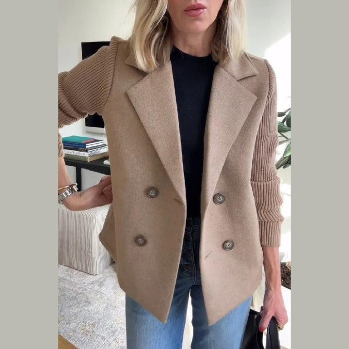 Ivy | Relaxed Fit Patchwork Coat